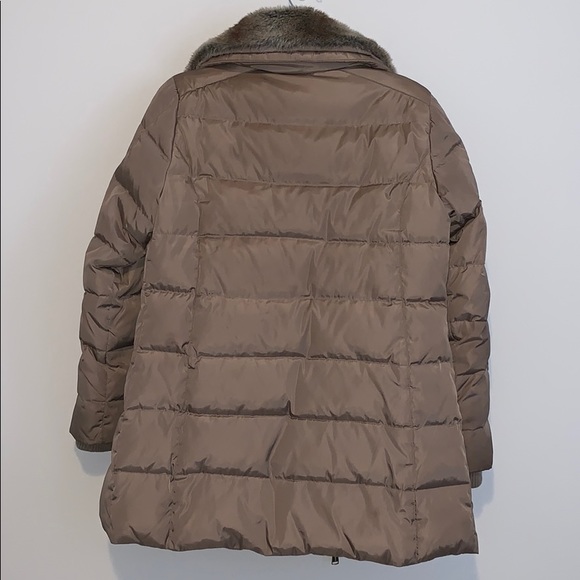 Michael Kors Truffle Faux Fur Puffer Jacket - Picture 8 of 8